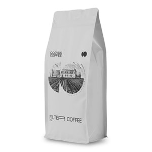CORVUS FILTER COFFEE BLACK 1000 GR.